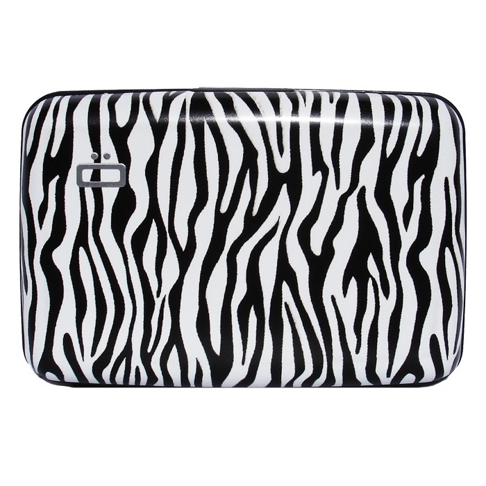 OGON Aluminum Wallet - Zebra